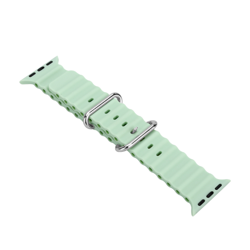 Silicon Watch Band w/ Double Buckle