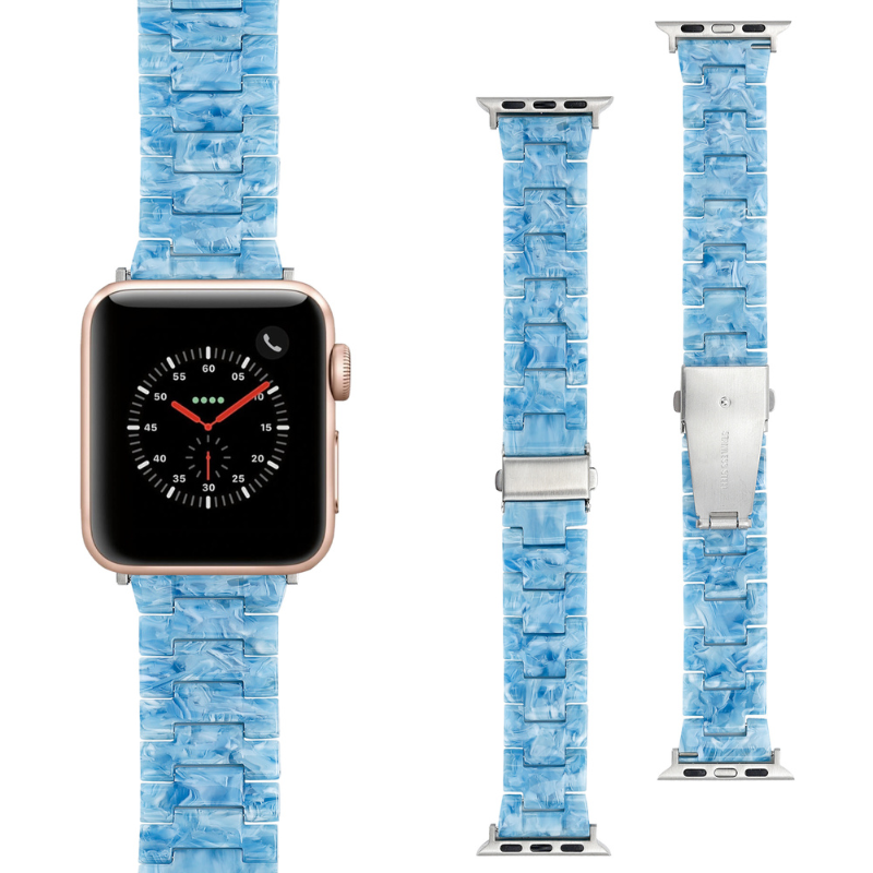 Marble Design Strap w/ Stainless Steel Buckle