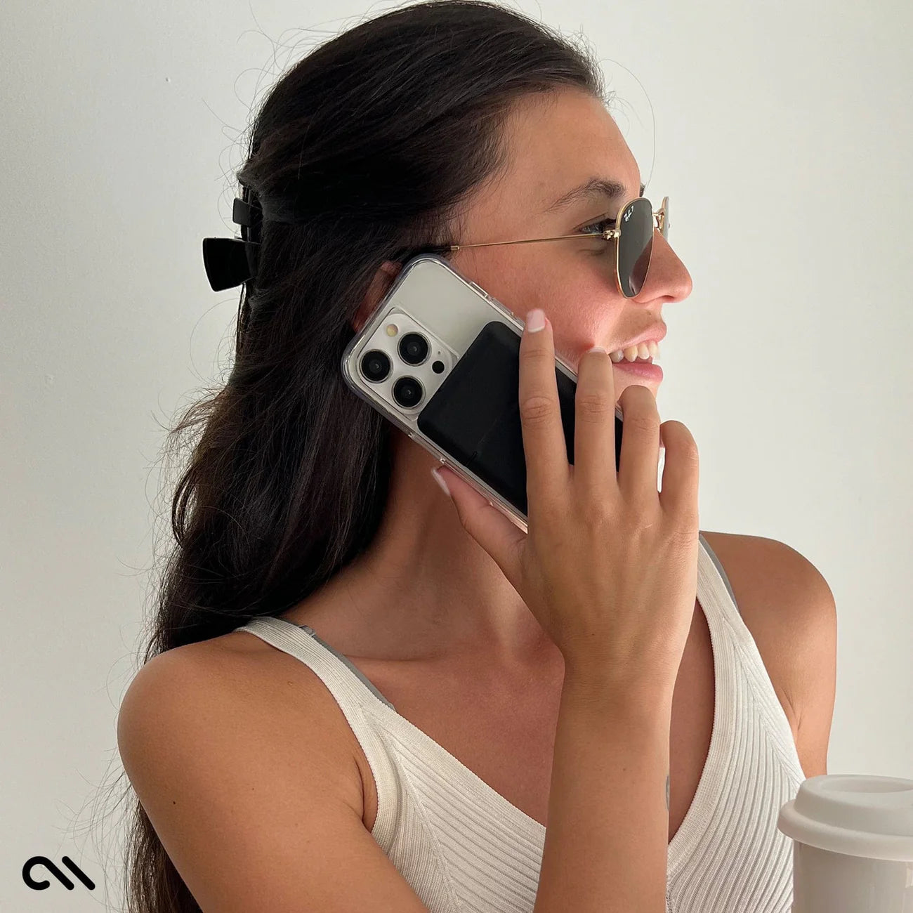 Case-Mate Black MagSafe Leather Flip Wallet