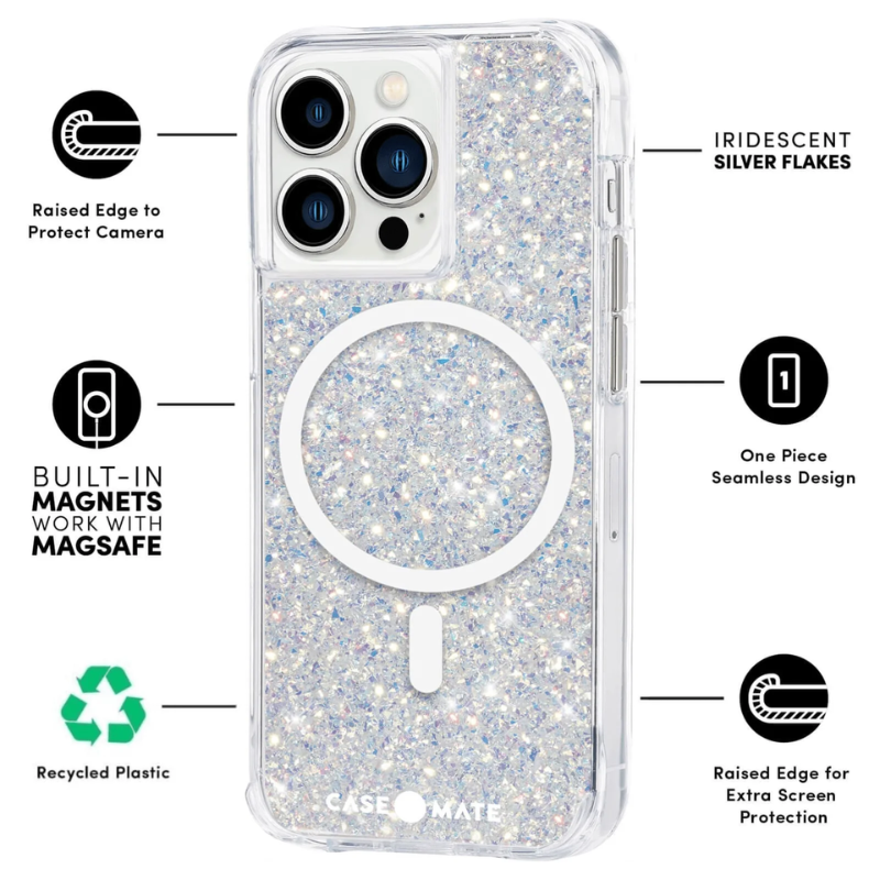 Case-Mate Twinkle Case w/ MagSafe Antimicrobial
