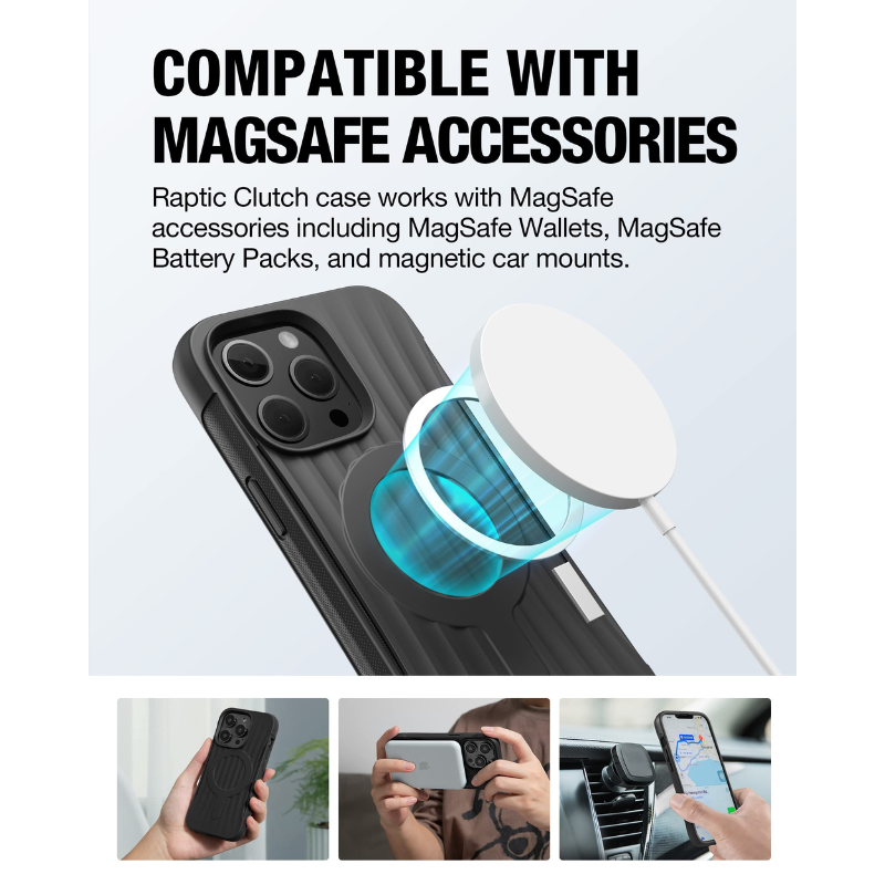 Raptic Clutch Certified Carbon Neutral Case w/ Msafe