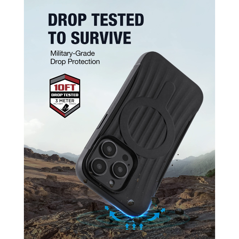 Raptic Clutch Certified Carbon Neutral Case w/ Msafe