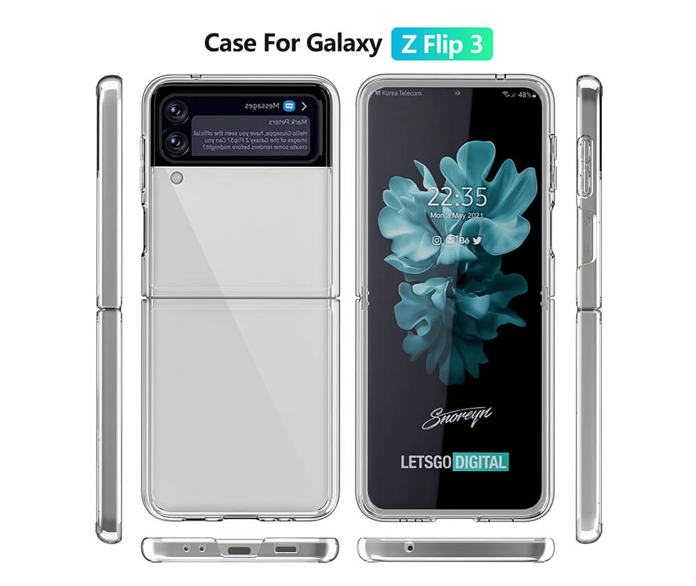 Slim & Protective Transparent Case w/ Raised Edges