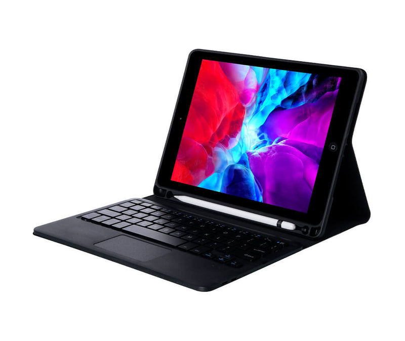 Protective Folio Bluetooth Keyboard with Touch Pad