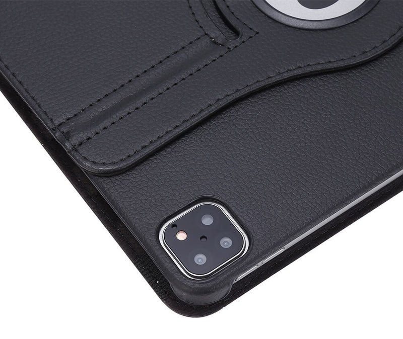Protective Litchi Vegan Leather 360 Rotational Case