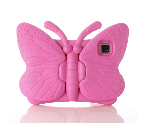 Kids Butterfly Shockproof TPU Case#Colour_Pink