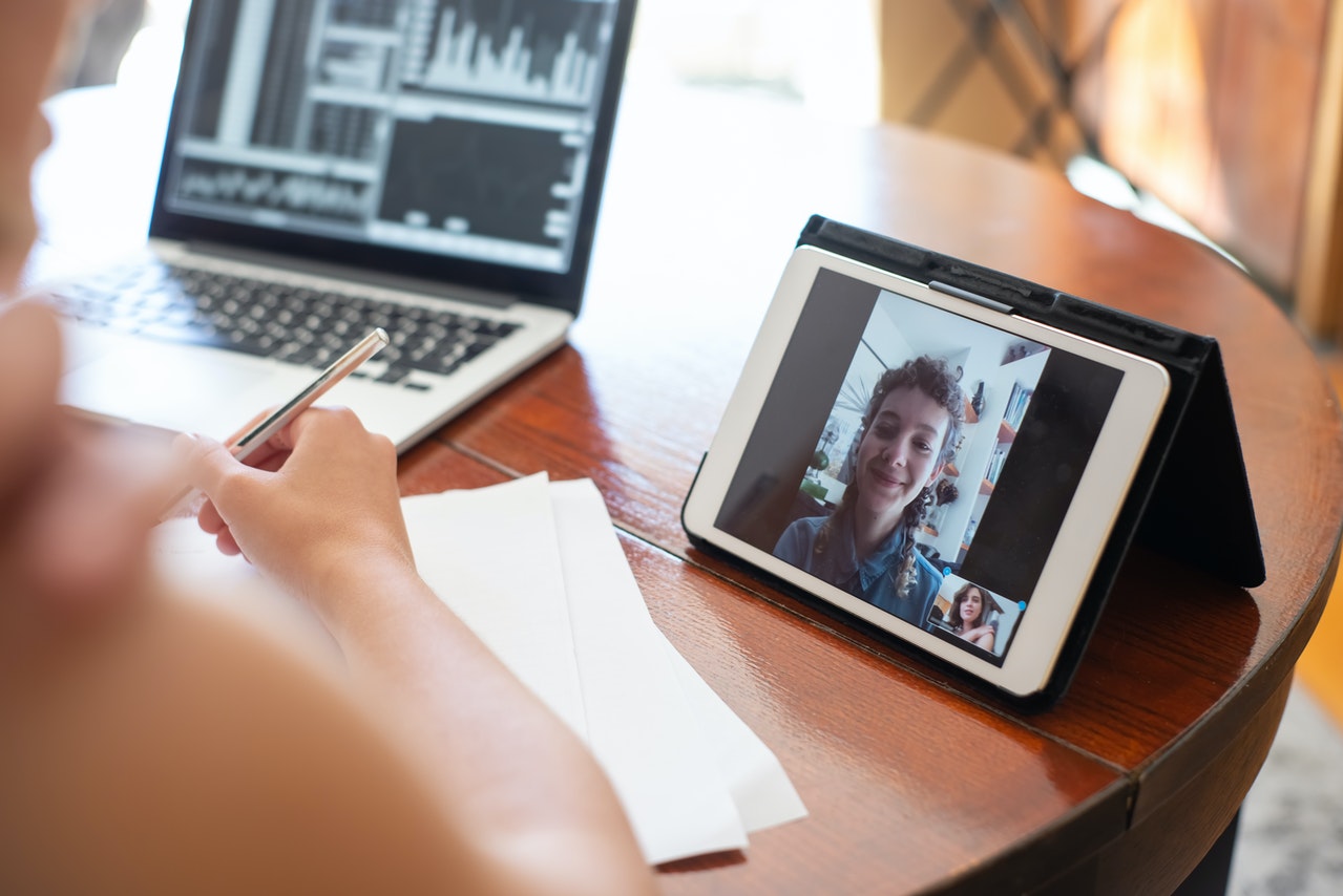 using ipad for video call