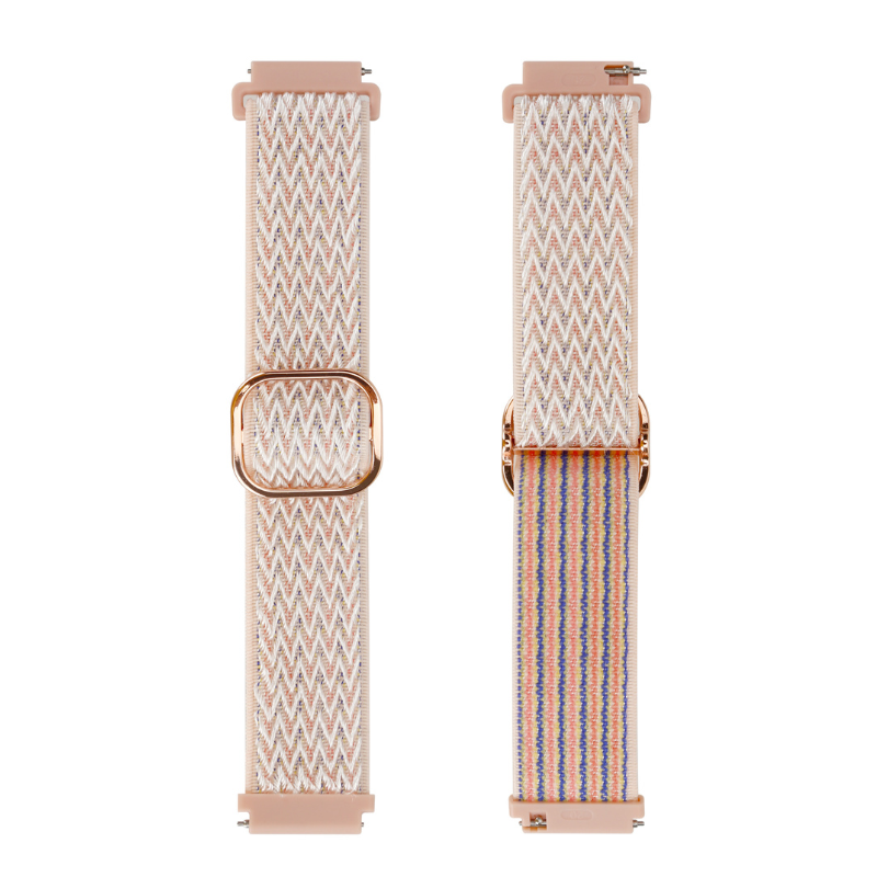 -Braided Watch Band w/ Adjustable Buckle