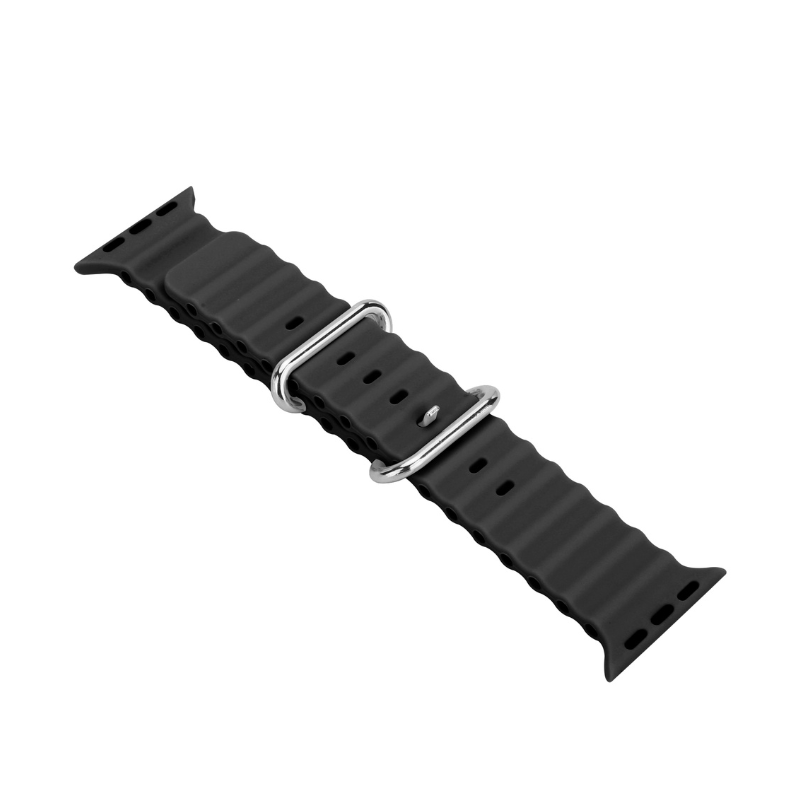 Silicon Watch Band w/ Double Buckle