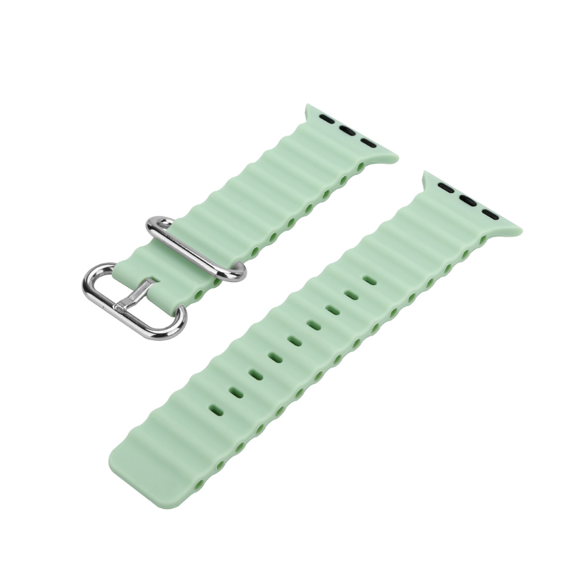 Silicon Watch Band w/ Double Buckle