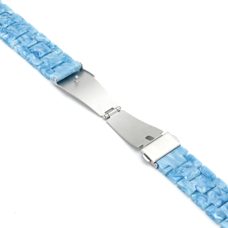 Marble Design Strap w/ Stainless Steel Buckle