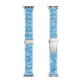 Marble Design Strap w/ Stainless Steel Buckle