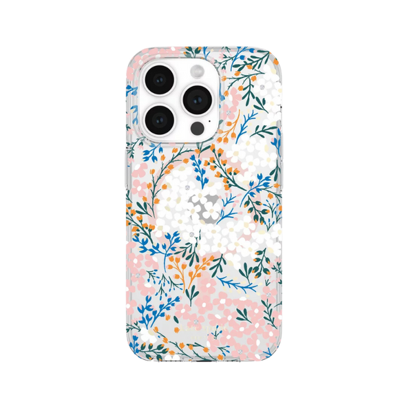 Protective Multi Floral Rose Case w/ Magsafe