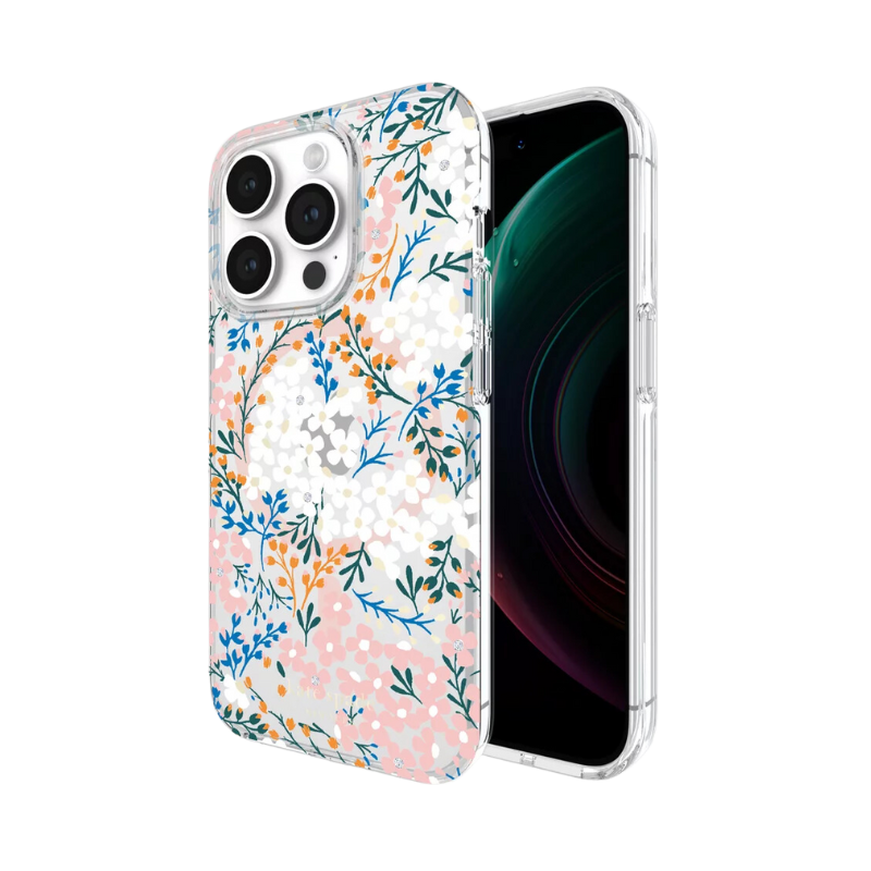 Protective Multi Floral Rose Case w/ Magsafe