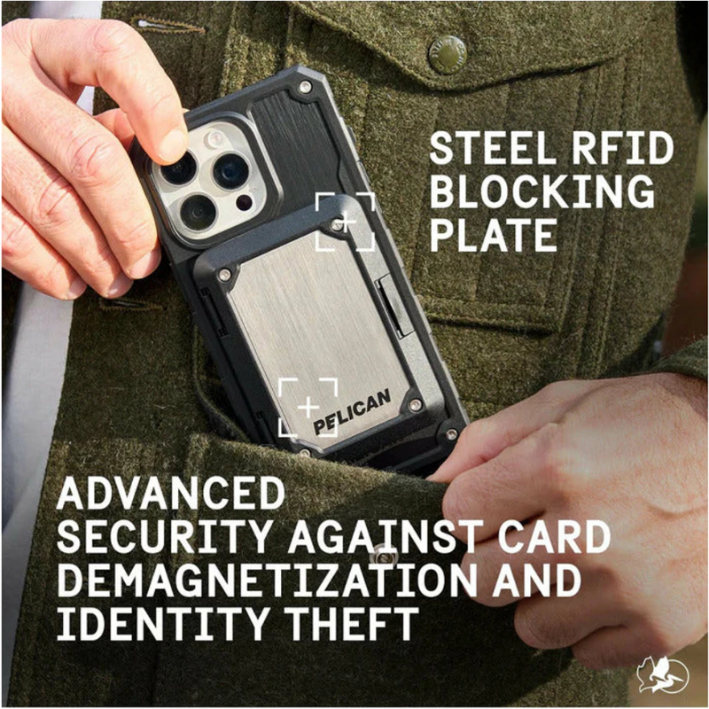 Pelican Shield RFID Blocking Wallet w/ MagSafe