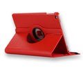 LITCHI LEATHER 360 ROTATIONAL CASE for iPad 2, 3 & 4#Colour_Red
