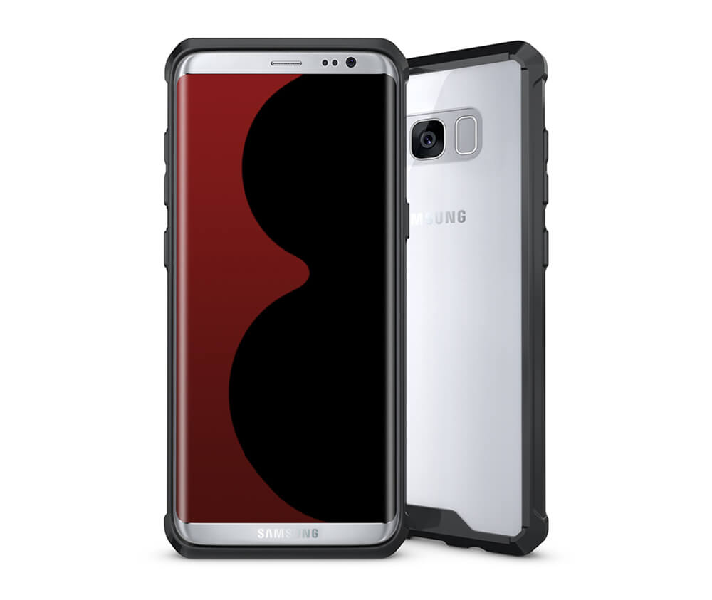 S8 SHOCK PROOF CORNER TPU - BLACK#Colour_Black