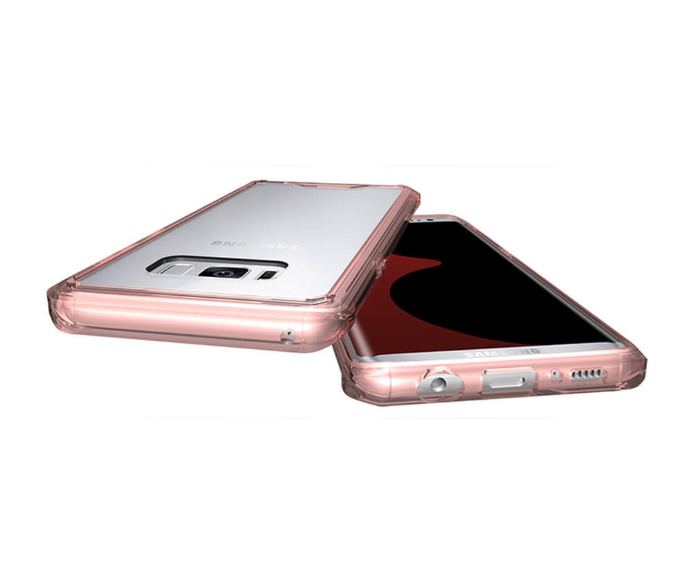 S8 SHOCK PROOF CORNER TPU - BLACK#Colour_Pink