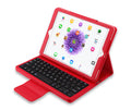 IPAD 2-4 LITCHI LEATHER BLUETOOTH KEYBOARD - BLACK#Colour_Red
