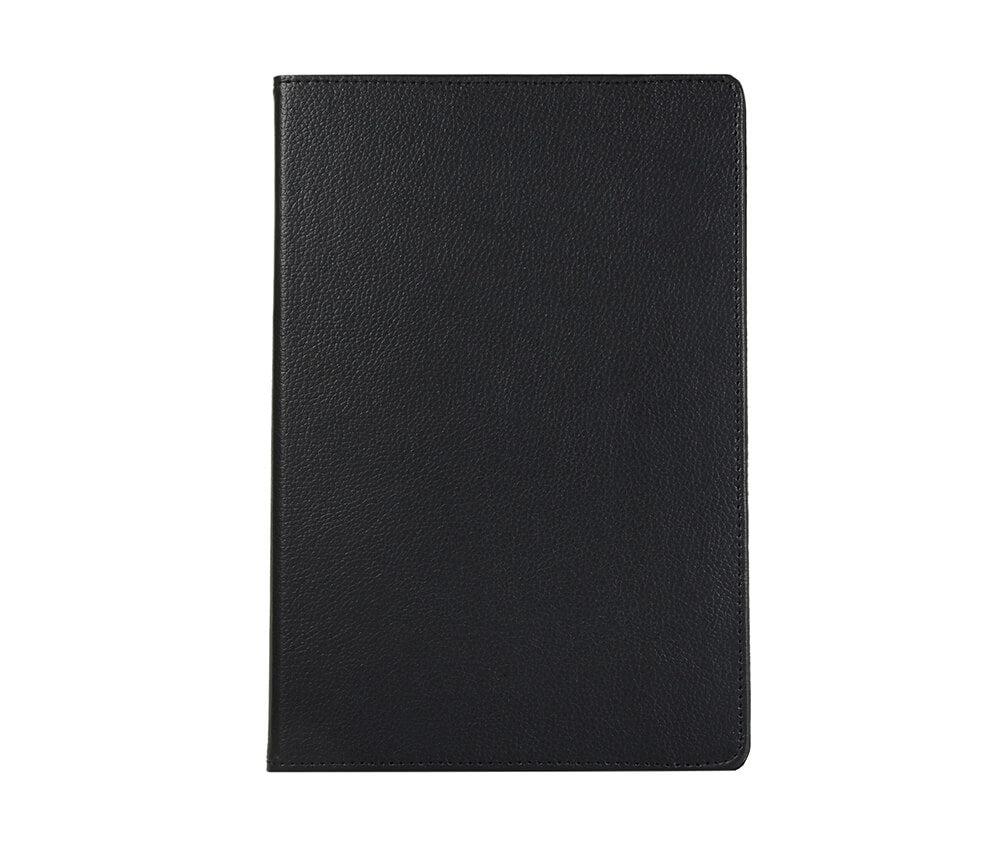 LITCHI LEATHER 360 ROTATIONAL CASE for Galaxy Tab S7#Colour_Black