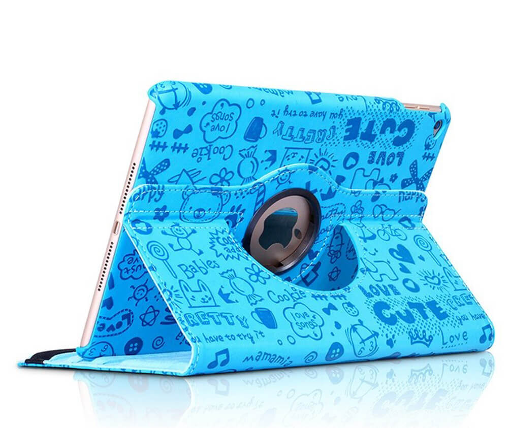 IPAD 2/3/4 KIDS 350 PATTERN CASE - BLUE#Colour_Blue