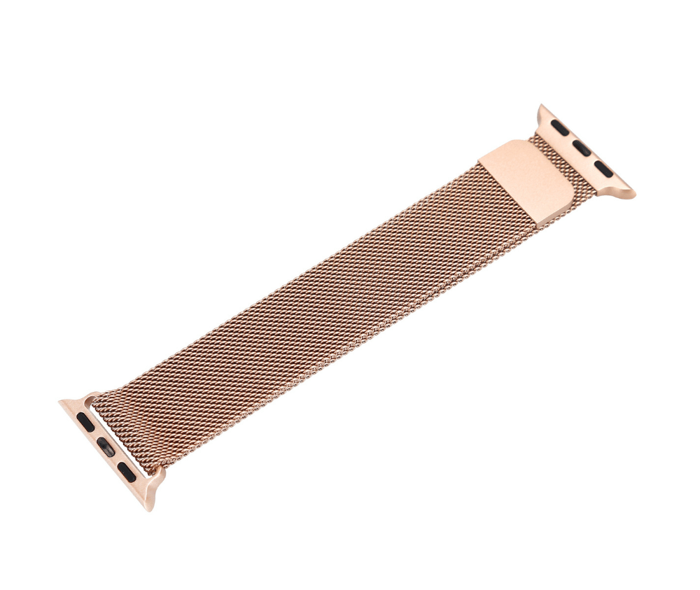 Stainless Steel Watch Band w/ Magnetic Close#Colour_Rose Gold