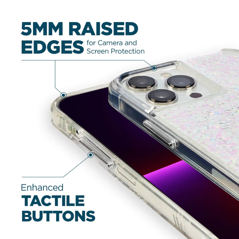 Case-Mate Protective Twinkle Stardust Case w/ MicroPel® Antimicrobial