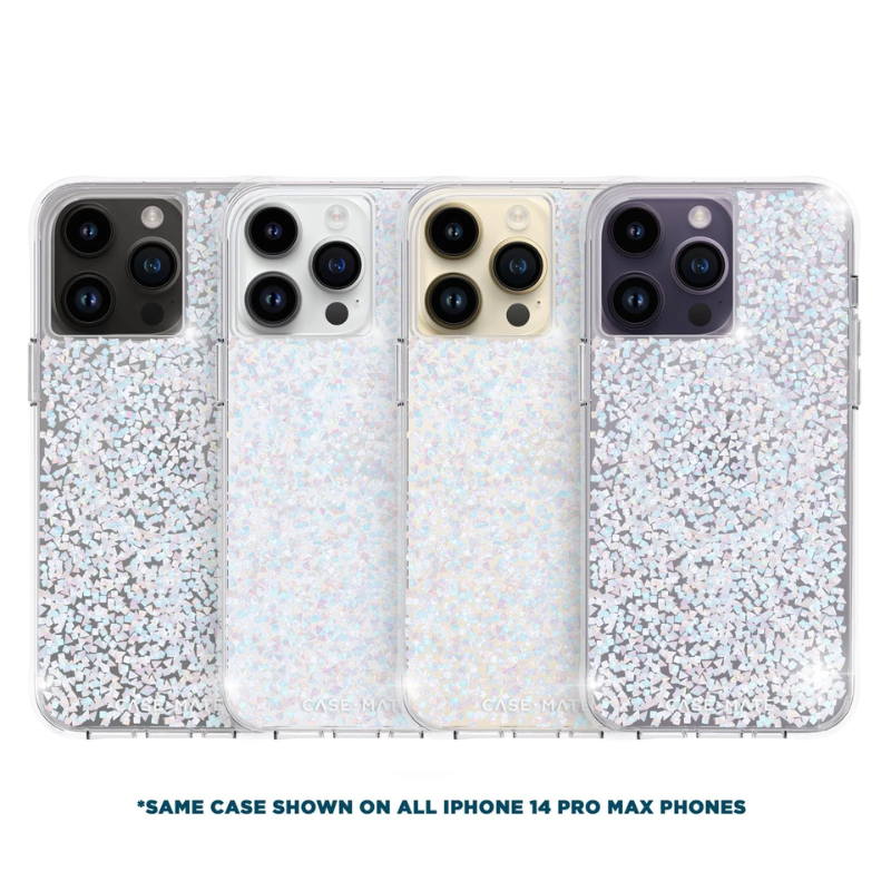 Case-Mate Protective Twinkle Stardust Case w/ MicroPel® Antimicrobial