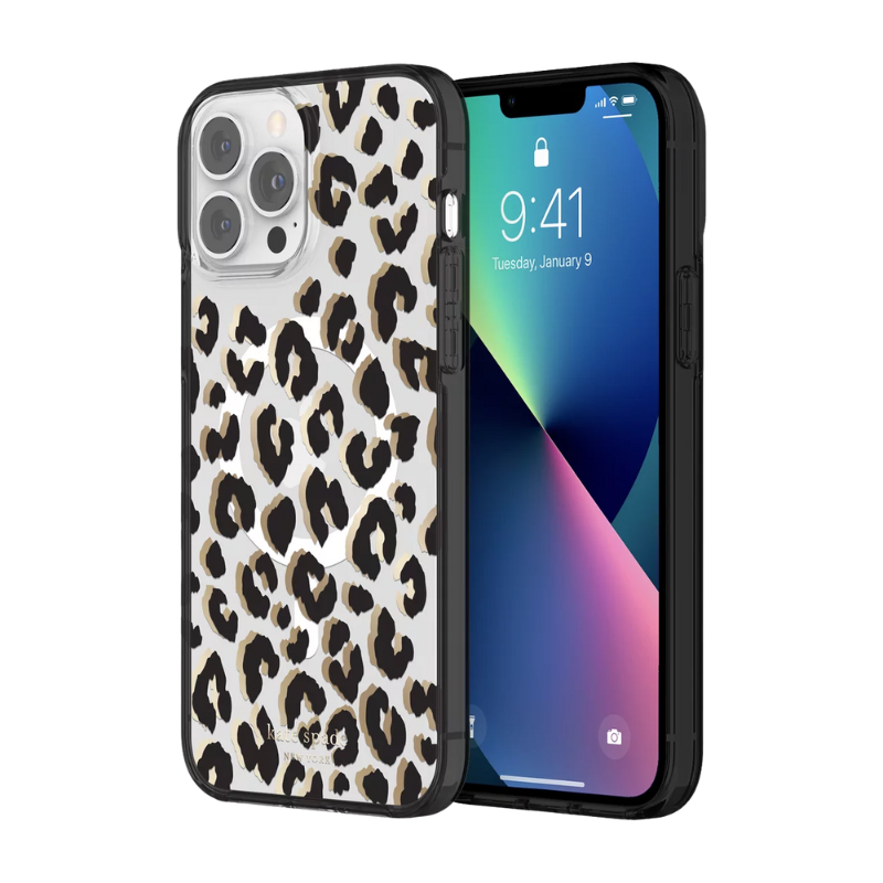 Kate Spade Leopard Case w/ Msafe