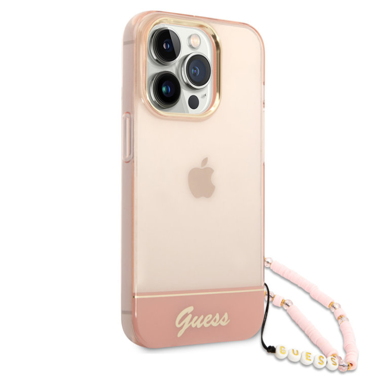 Guess Double Layer Translucent Case w/ Strap