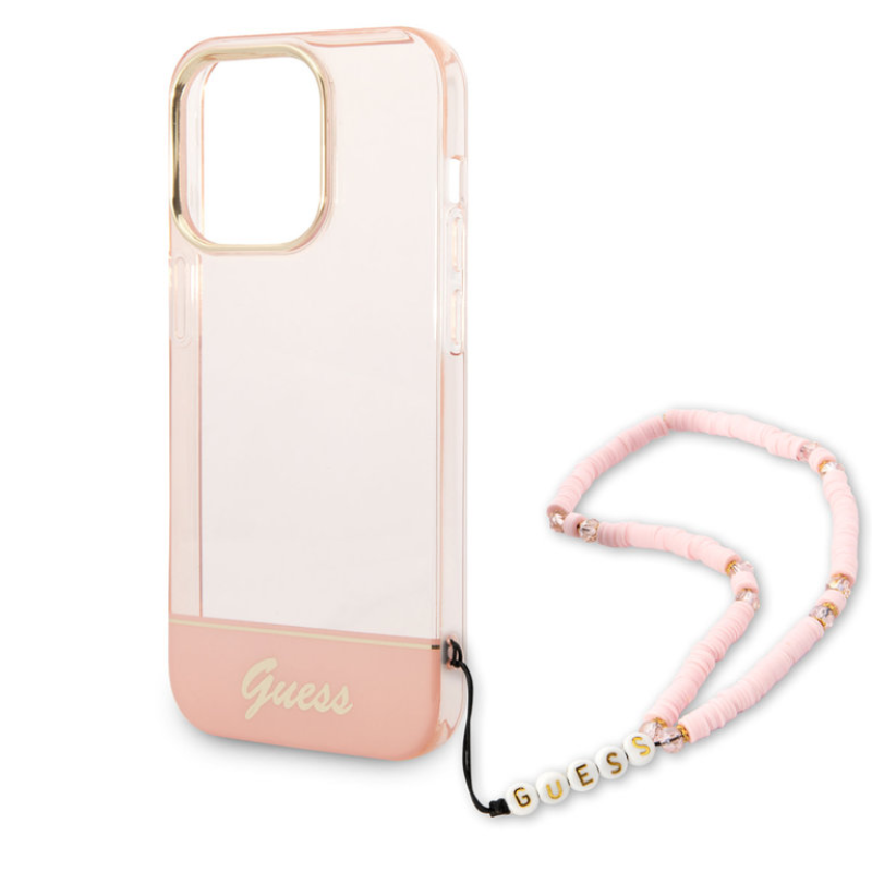 Guess Double Layer Translucent Case w/ Strap