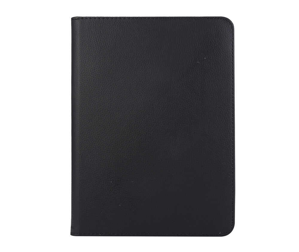 LITCHI LEATHER 360 ROTATIONAL CASE for iPad Pro 12.9 2020#Colour_Black