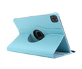 LITCHI LEATHER 360 ROTATIONAL CASE for iPad Pro 12.9 2020#Colour_Light Blue