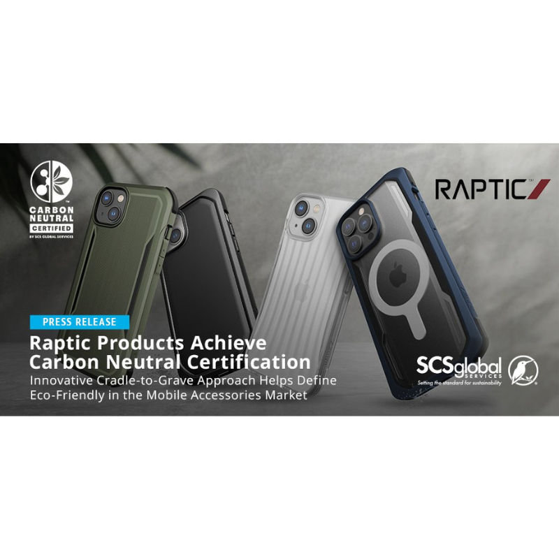 Raptic Clutch Certified Carbon Neutral Case w/ Msafe