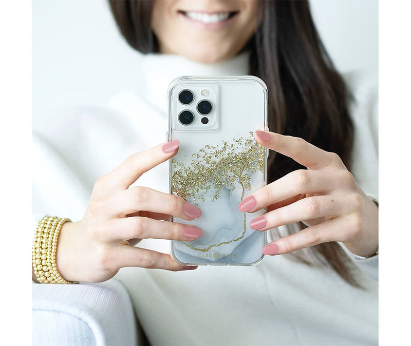 Protective Karat Marble Case w/ MicroPel® Antimicrobial