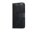 Protective 2in1 Detachable Vegan Leather Wallet Case#Colour_Black