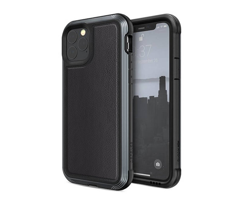 X-DORIA DEFENSE LUX CARBON LEATHER DROPSD for iPhone 11_1
