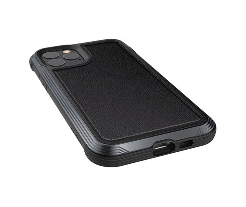 X-DORIA DEFENSE LUX CARBON LEATHER DROPSD for iPhone 11_2