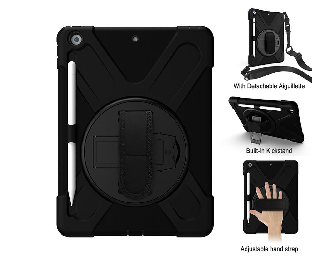 IPAD 10.2 (2019) PIRATE TRADIE CASE - BLACK#Colour_Black