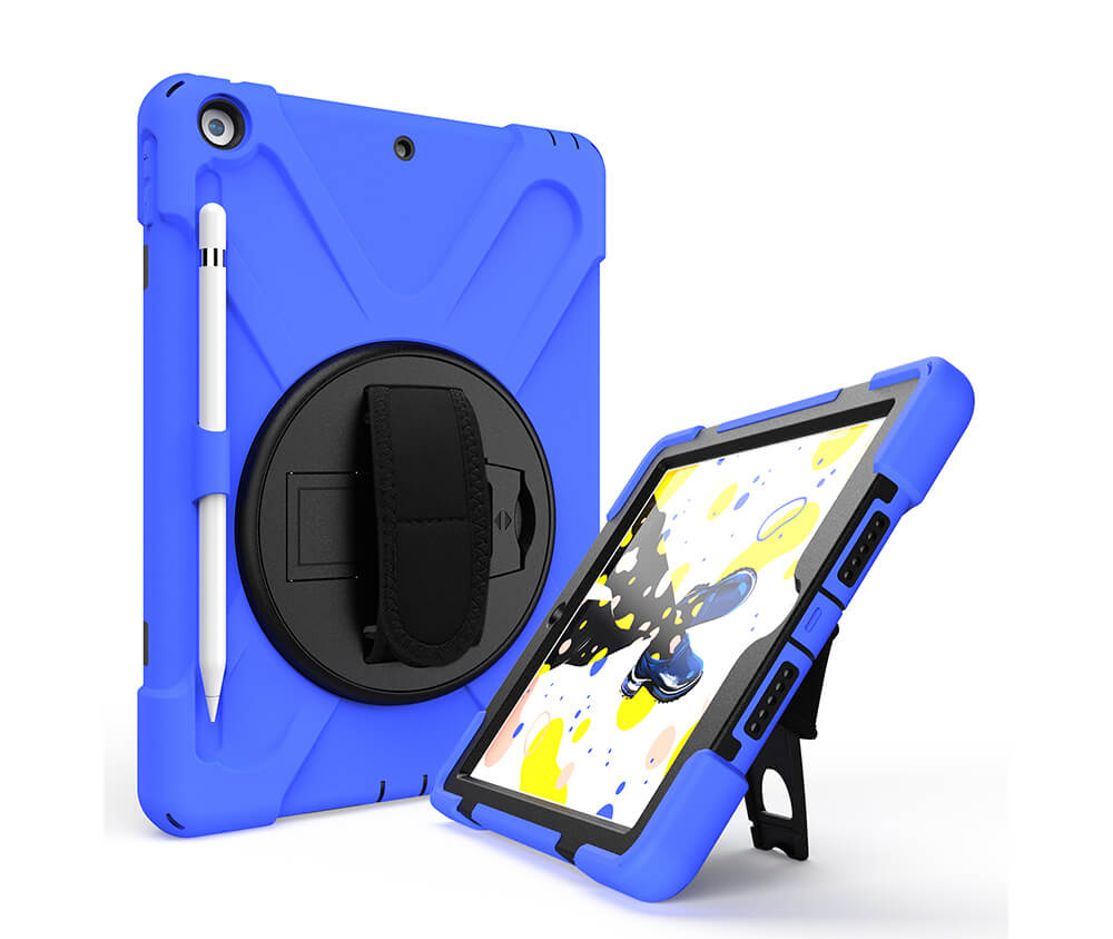 IPAD 10.2 (2019) PIRATE TRADIE CASE - BLACK#Colour_Blue