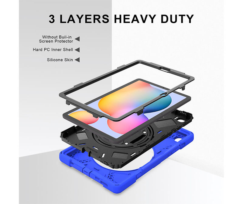 HEAVY DUTY RUGGED PROTECTION CASE for Galaxy Tab S6 Lite 10.4 2020