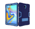 HEAVY DUTY RUGGED PROTECTION CASE W/ SCREEN GUARD for Tab A 10.5#Colour_Blue