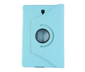LITCHI LEATHER 360 ROTATIONAL CASE for Galaxy Tab A 8 2017#Colour_Light Blue