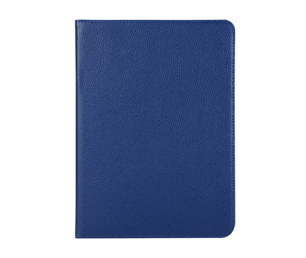 LITCHI LEATHER 360 ROTATIONAL CASE for iPad Pro 12.9 2018#Colour_Navy Blue