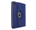 LITCHI LEATHER 360 ROTATIONAL CASE for iPad Pro 12.9 2020#Colour_Navy Blue