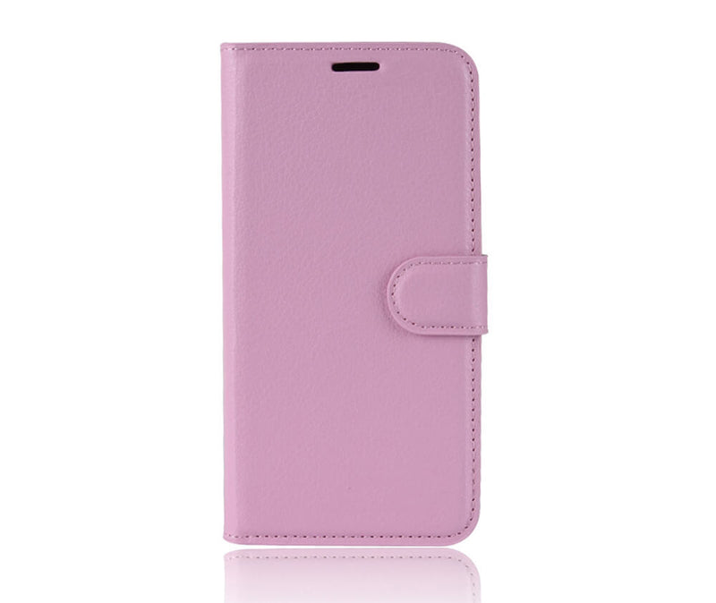 LITCHI LEATHER WALLET CASE for iPhone 11