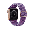 Braided Watch Band w/ Adjustable Buckle#Colour_Purple